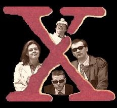 x spoof logo